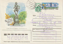 Ukraine. Entier . Statue De José De Ribas à Odessa - Ukraine