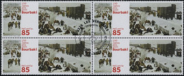 Suisse - 2021 - Bourbaki Armee - Viererblock - Ersttag Stempel ET - Oblitérés