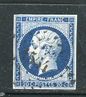 Superbe N° 14Aa - Cachet PC 1564 ( Ivry-sur-Seine - Seine ) - 1853-1860 Napoleone III