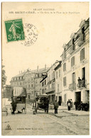 SAINT-CERE  - Un Coin De La Place De La République  - Le Lot Illustré - Carte Peu Courante - Voir Scan - Saint-Céré