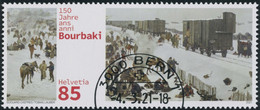 Suisse - 2021 - Bourbaki Armee - Ersttag Stempel ET - Usados