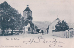Tour De Trême FR, Une Rue Animée (6.10.1902) - La Tour-de-Trême