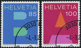 Suisse - 2021 - A + B Post - Ersttag Stempel ET - Usati