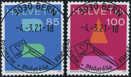 Suisse - 2021 - A + B Post - Ersttag Voll Stempel ET - Used Stamps