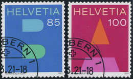 Suisse - 2021 - A + B Post - Ersttag Stempel ET - Usati