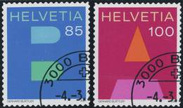 Suisse - 2021 - A + B Post - Ersttag Stempel ET - Usati