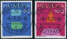 Suisse - 2021 - A + B Post - Ersttag Voll Stempel ET - Usati