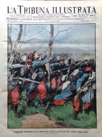 La Tribuna Illustrata 11 Ottobre 1914 WW1 Bruxelles Jellicoe French Reims Belgio - Guerra 1914-18