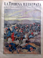 La Tribuna Illustrata 1 Novembre 1914 WW1 Alberto Belgio Sottomarini Fiandra Zar - Guerre 1914-18