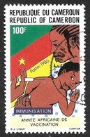 CAMEROUN  1986 -  Y&T  809 -  VACCINATION  --  Oblitéré - Cameroon (1960-...)