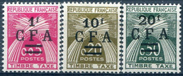 RÉUNION - Y&T Taxe N° 45-47 ** - Timbres-taxe