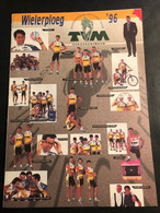 TVM - Folder / Leaflet A4 - 1996 -  Cyclists - Cyclisme - Ciclismo -wielrennen - Cyclisme