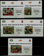 BURUNDI 2012  NATIONALES FLAG SET OF 5 BLOCKS MNH VF!! - Gebruikt