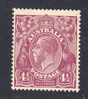 Australia 1926-30 Mint Mounted, Violet, Wmk 7, Sc# ,SG 92 - Neufs