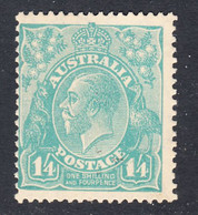 Australia 1926-30 Mint No Hinge, See Notes, Turquoise, Wmk 7, Sc# ,SG 104 - Ongebruikt