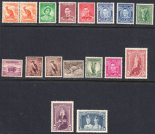 Australia 1937-49 'Robes', Mint No Hinge/mounted, Sc# ,SG 164-178 Incl. 168ca (thin Paper), 190 - Ongebruikt