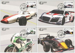 2021 MACAO/MACAU Macau Grand Racing Museum & Collection(VI) MC 4V - Cartes-maximum