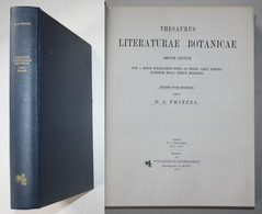 Thesaurus Literaturae Botanicae Omnium Gentium Inde A Rerum Botanicarum Initiis Ad Nostra Usque Tempora. Qinde - Nature