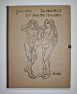 Original Mappe - Janosch Horst Eckert Da Schuf Gott Die Ewige Beziehungskiste - Photography