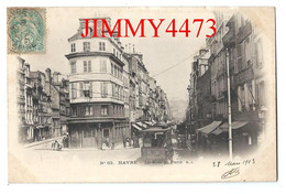 CPA - LE HAVRE En 1903 - La Poste Et La Rue De Paris ( Bien Animée ) 76 Seine Inf.  N° 63 - Edit. E. J. - Sonstige