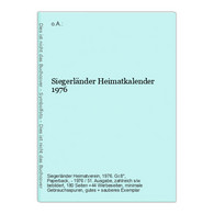 Siegerländer Heimatkalender 1976 - Alemania Todos