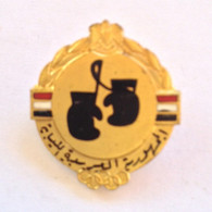 Badge Pin ZN000091 - Libya Olympics Boxing - Boxe