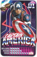 Leclerc  Carte Marvel Captain América 01 - Marvel