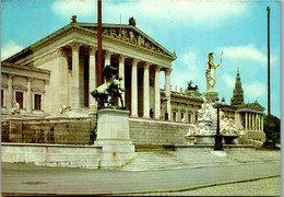 23528 - Wien - Parlament - Gelaufen 1968 - Ringstrasse