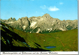23704 - Kärnten - Hinterbergerhütte Mit Füllhornsee Und Den Sextener Dolomiten - Gelaufen 1980 - Wolfsberg