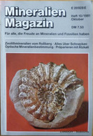 Mineralien Magazin. Heft 10. Jahrgang 1981 - Sonstige & Ohne Zuordnung