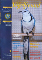 Der Vogelfreund. Fachzeitschrift Für Vogelzüchter, Vogelliebhaber, Vogelschützer. 57. Jahrgang. 2008 - Sonstige & Ohne Zuordnung