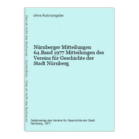 Nürnberger Mitteilungen 64.Band 1977 - 4. Neuzeit (1789-1914)