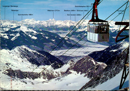 23945 - Salzburg - Kaprun , Gletscherbahn , Blick Von Der Bergstation Kitzsteinhorn Auf Zeller Becken - Gelaufen 1969 - Kaprun