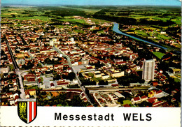 23946 - Oberösterreich - Wels , Panorama - Gelaufen 1969 - Wels