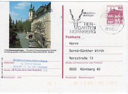 50571 - Bund - 1986 - 60Pfg. B&S BildGAKte. "Donaueschingen" NUERNBERG - MENDES-ANTILOPE ... -> Nuernberg - Andere & Zonder Classificatie