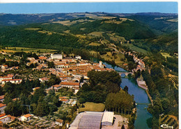 ROQUECOURBE VUE GENERALE AERIENNE - Roquecourbe