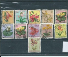 Congo Belge Lot De Timbres Différents  Fleurs - Colecciones