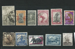 Congo Belge Lot De Timbres Différents - Verzamelingen