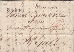 LETTRE. ETATS-UNIS. 30 AVRIL 1842. NEW-YORK. BUNKERS POUR Me CLIQUOT RHEIMS. HARDEN EXPRESS. VIA BOSTON STEAMER 1 MAY - …-1845 Vorphilatelie