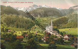 Lungern Gegen Den Brünig - Edition Photoglob Co. Zürich - Lungern