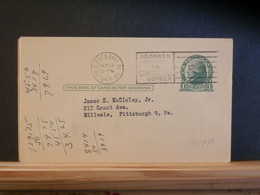 97/779 POST CARD 1949 PIQUAGE PRIVE VERSO  XX - 1941-60