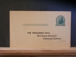 97/782  POST CARD  PIQUAGE PRIVE RECTO/VERSO  XX - 1941-60
