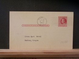 97/783  POST CARD  1954  PIQUAGE PRIVE RECTO/VERSO  XX - 1941-60