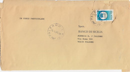 PIEGO IN "CORSO PARTICOLARE"  /  Lire 750 Isolato - 1991-00: Storia Postale