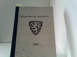 Nassauische Annalen 1985, Band 96 - Hesse