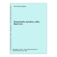 Nassauische Annalen, 1989, Band 100. - Hesse