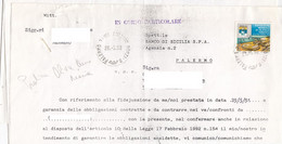 PIEGO IN "CORSO PARTICOLARE"  /  Lire 750 Isolato - 1991-00: Storia Postale