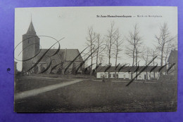 St-Jans-Hemelveerdegem. Kerk En Kerkplaats. - Lierde