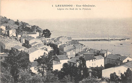 LE LAVANDOU - Vue Générale - Ligne Du Sud De La France - Le Lavandou