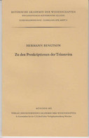 Zu Den Proskriptionen Der Triumvirn. - 4. Neuzeit (1789-1914)